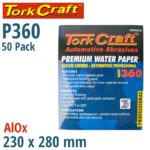 PREMIUM WATERPROOF PAPER  360 GRIT 230  X 280 (50 PIECE) AUTOMOTIVE