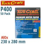 PREMIUM WATERPROOF PAPER  400 GRIT 230  X 280 (50 PIECE) AUTOMOTIVE