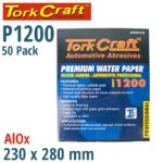 PREMIUM WATERPROOF PAPER  1200 GRIT 230  X 280 (50 PIECE) AUTOMOTIVE