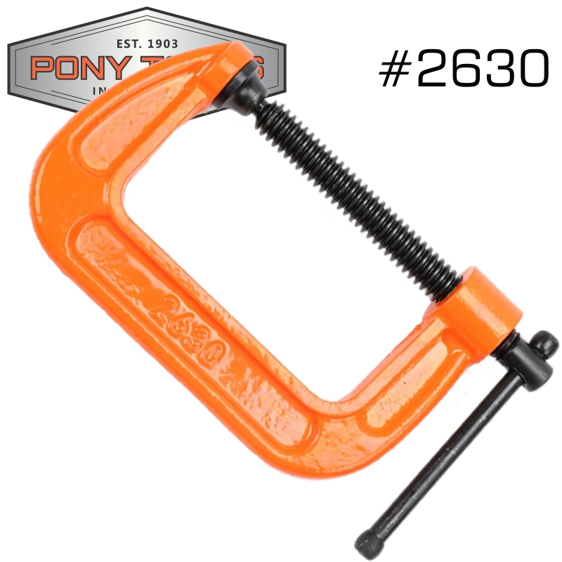 PONY 75MM 3' C-CLAMP PONY 75MM 3' C-CLAMP