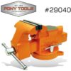 PONY 4' HEAVY-DUTY WORKSHOP BENCH VICE SWIVEL BASE