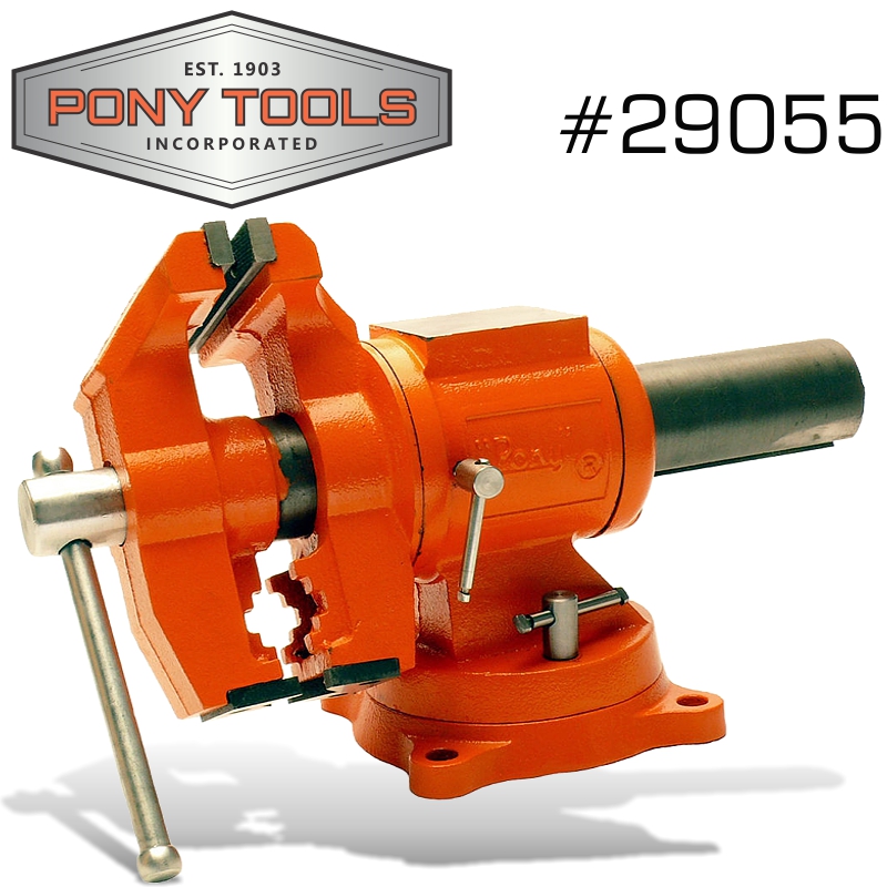 PONY 5' MULTI-PURPOSE VICE SWIVEL BASE PONY 5' MULTI-PURPOSE VICE SWIVEL BASE