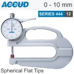 THICKNESS GAUGE SPHERICAL -FLAT TIPS 0-10MM