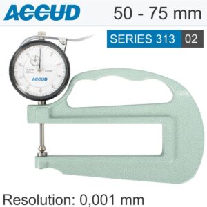 THICKNESS GAUGE SPHERICAL -FLAT TIPS 0-20MM