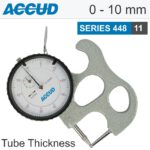 TUBE THICKNESS GAUGE 0-10MM