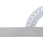 PROTRACTOR 80X120MM 0-180