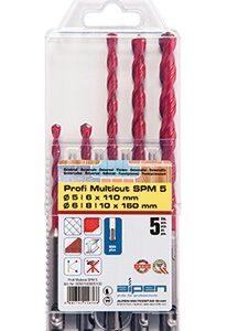PROFI MULTICUT SDS DRILL BIT SET   5. 6 X 110MM  6. 8 10 MM X 160MM