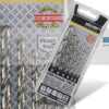 COBALT DRILL BIT SET 6 PIECE 2-8MM