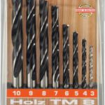 WOOD DRILL BIT SET 8 PIECE 3-10MM X 1MM