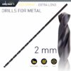 HSS DRILL BIT 2MM 125 X 85 EXTRA LONG