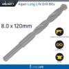 MASONRY DRILL BIT LONG LIFE 8 X 120MM