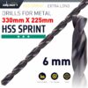 HSS DRILL BIT 6MM 330X225MM EXTRA LONG
