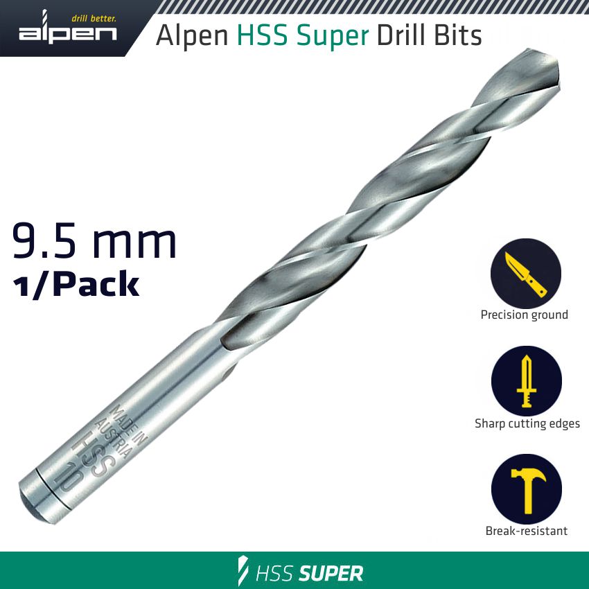 HSS SUPER DRILL BIT 9.5MM HSS SUPER DRILL BIT 9.5MM