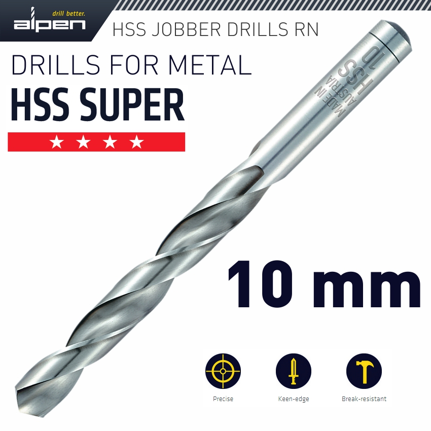 HSS SUPER DRILL BIT 10MM Fallons hss-super-drill-bit-10mm-fallons