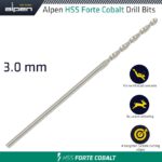 HSS FORTE COBALT DRILL BIT 3MM