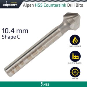 HSS COUNTERSINK 90  10.4 DIN 335 SHAPE C