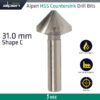 HSS COUNTERSINK 90  31.0 DIN 335 SHAPE C