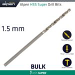 HSS SUPER DRILL BIT 1.5 MM LOOSE