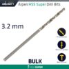 HSS SUPER DRILL BIT 3.2MM LOOSE