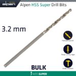 HSS SUPER DRILL BIT 3.2MM LOOSE