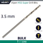 HSS SUPER DRILL BIT 3.5 MM LOOSE