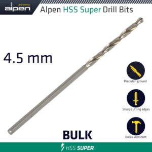 HSS SUPER DRILL BIT 4.5 MM LOOSE