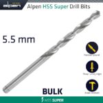 HSS SUPER DRILL BIT 5.5MM LOOSE