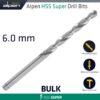 HSS SUPER DRILL BIT 6MM LOOSE