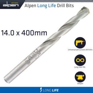 MASONRY DRILL BIT LONG LIFE 14 X 400MM