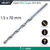 HSS DRILL BIT LONG 1.5 X 70MM BULK
