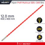 PROFI MULTICUT SDS+ SHANK PLW L=450-400 12.0 WITH HAMMER-STOP FUNCTION