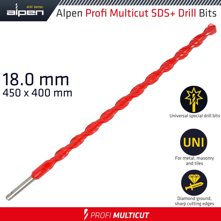 PROFI MULTICUT SDS+ SHANK PLW L=450-400 18.0 WITH HAMMER-STOP FUNCTION PROFI MULTICUT SDS+ SHANK PLW L=450-400 18.0 WITH HAMMER-STOP FUNCTION