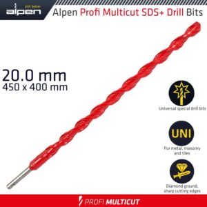 PROFI MULTICUT SDS+ SHANK PLW L=450-400 20.0 WITH HAMMER-STOP FUNCTION