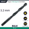 HSS SPRINT DRILL BIT 3.2MM BULK IND.PACK