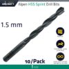 HSS SPRINT DRILL BIT 1.5MM PACKET OF 10 FOR MODULE