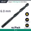 HSS SPRINT DRILL BIT 6.0MM PACKET OF 10 FOR MODULE