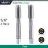 HSS HAND TAP SET IMPERIAL  G 1/4' POUCHED