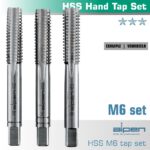 HAND TAP SET IN POUCH M6 HSS 1.0MM PITCH
