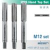 HAND TAP SET IN POUCH M12 HSS 1.75MM PITCH
