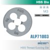 DIE 3MM ROUND 25X9MM IN POUCH HSS 0.5MM PITCH