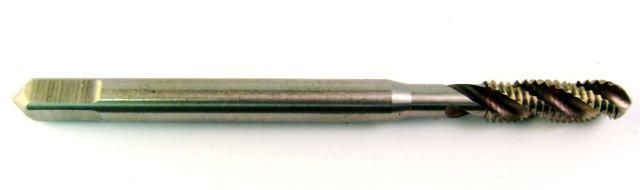 MACHINE TAP COBALT 3MM SPIRAL FLUTED IN POUCH 0.5MM PITCH MACHINE TAP COBALT 3MM SPIRAL FLUTED IN POUCH 0.5MM PITCH
