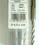 SDS PLUS HAMMER 110 X 50MM 6MM  BULK