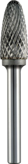 TC ROTARY BURR 6MM ARC ROUND NOSE FOR HARD METALS TC ROTARY BURR 6MM ARC ROUND NOSE FOR HARD METALS