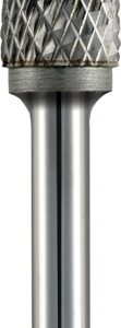 TC ROTARY BURR 12MM ARC ROUND NOSE FOR HARD METALS