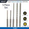FORCE X CASSETTE SDS-PLUS SET MB5 5 PCS. 5.0/ 6.0 MM X 110 AND 6.0/ 8.