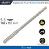 SDS PLUS F8 EXTREME 160X100 5.5mm HAMMER BIT