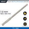 SDS PLUS F8 EXTREME 160X100 7mm HAMMER BIT