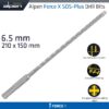 FORCE X 6.5 x 210/150 SDS-PLUS DRILL BIT X4 CUTTING EDGES