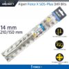 FORCE X 14.0 x 210/150  SDS-PLUS DRILL BIT X4 CUTTING EDGES