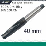 HARDOX HSS-ECO8 DRILL BIT 40.00MM
